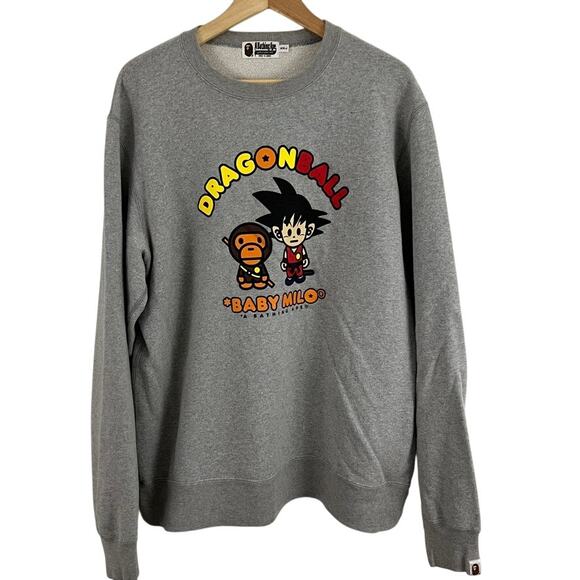 A Bathing Ape Dragon Ball Sweatshirt Men Size XXL - Picture 1 of 12